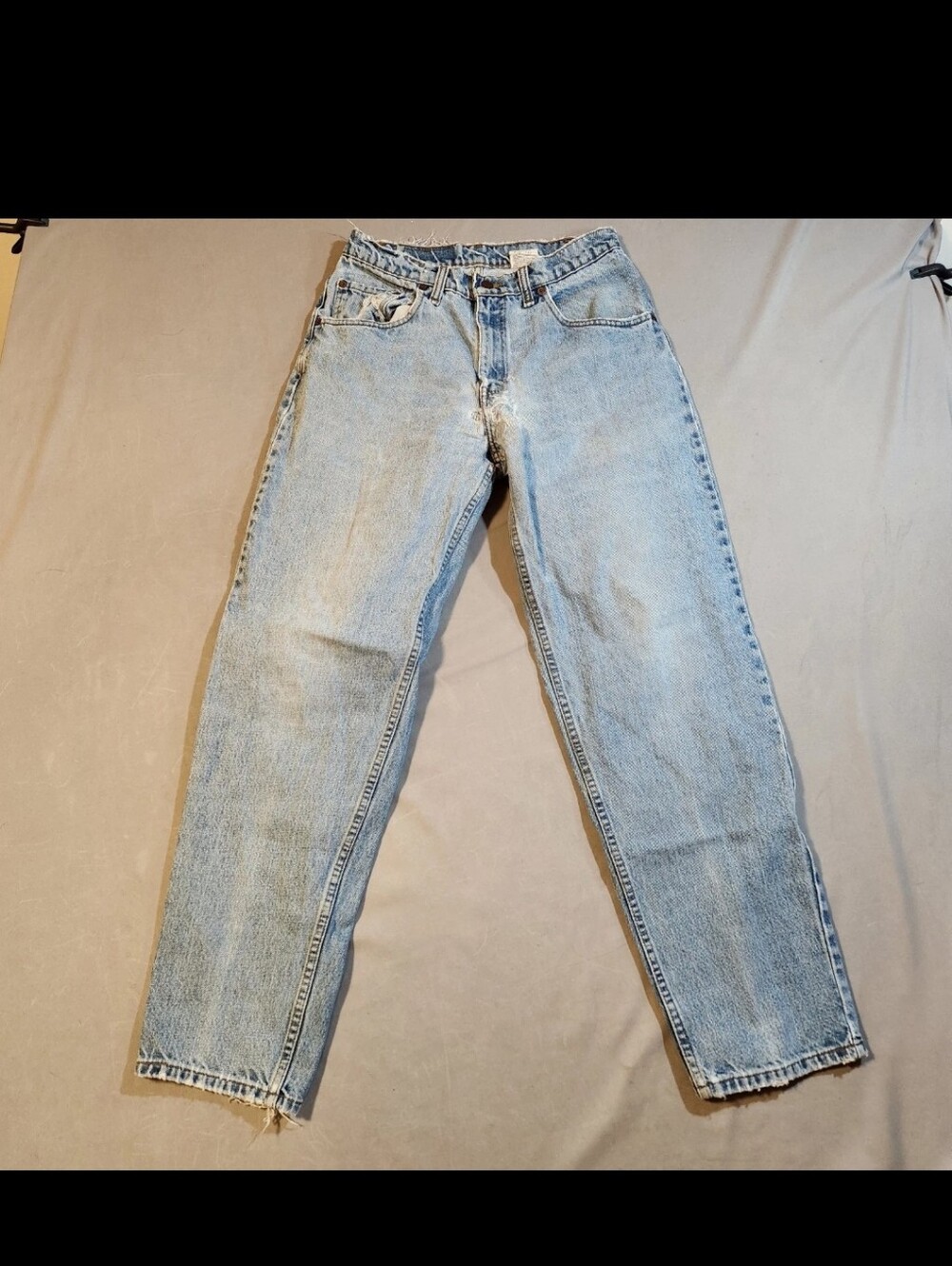 VTG 90s Levi's Jeans Men W30 L31 560 Loose Fit Taper Distressed Grunge Canada